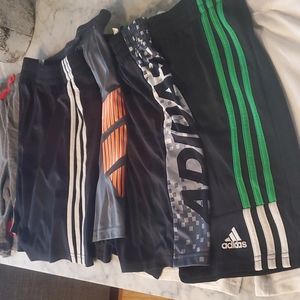 SOLD Adidas,Polo,Puma 6 boys shorts in size M 10-12